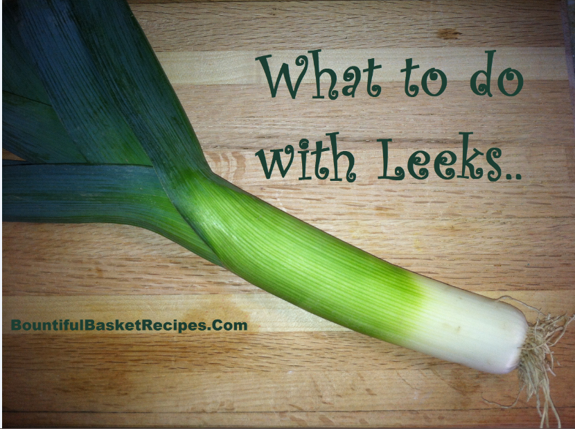 What to do with Leeks