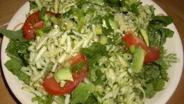 Shredded Zucchini Salad, Zucchini Recipe